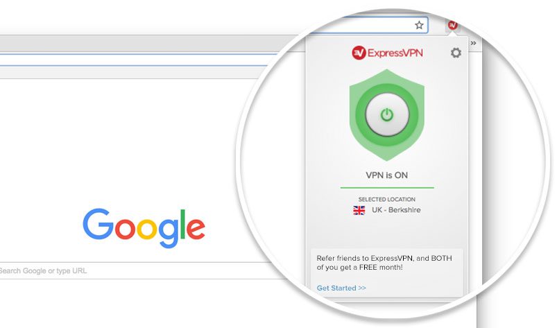 Get the ExpressVPN browser extension for safer surfing