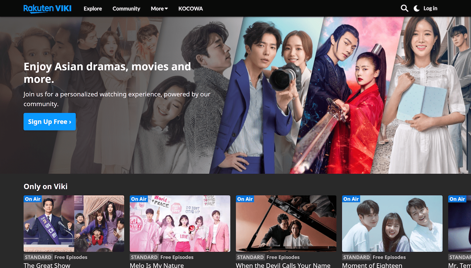 Rakuten Viki bietet eine große Auswahl an aktuellen und klassischen koreanischen Dramen