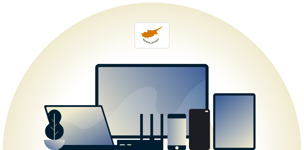 Unser Zypern-VPN schützt eine Vielzahl von Geräten.